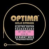 オプティマ(OPTIMA) エレキギター弦 24Kゴールド 2028.EL