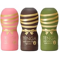 TENGA Sweet Love CUP-2020-アソートセット バレンタイン チョコレート ハイカカオ 抹茶 ストロベリー &times;3個