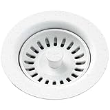 エルケイlkqs35 3 – 1 / 2 " Drain開口部4 – 1 / 2 "トップ直径排水継手、 ホワイト LKQS35WH 1