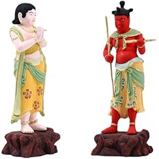 Amazon 精彫造像 仏像 木彫り不動明王 二童子像 守り本尊 高さ9cm 巾6cm 奥行6cm 二童子 立 制多迦 矜羯羅 美術品 木彫り仏像 開運グッズ 極彩色絵系 仏像 オンライン通販 Amazon 精彫造像 仏像 木彫り不動明王 二童子像 守り本尊 高さ9cm 巾6cm 奥行6cm 二童子 立 制多迦 矜羯羅 美術品 木彫り仏像 開運グッズ 極彩色絵系 仏像 オンライン通販