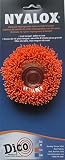 Dico Products 541-721-358 3" Diameter Power Brush, Orange [並行輸入品]