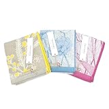 Taoyaka 今治タオル フェイスタオル 3枚組 綿100％ 女性 丁寧な暮らし 今治産 日本製 国産 Made in Japan (3枚セット(A), フェイスタオル)