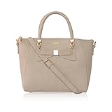 'Avenue' Bow Tote Bag (Grey)