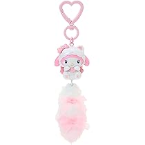 サンリオ　マイメロ　マイメロディ　ぬいぐるみ　ミルキーこねこ サンリオ - ミルキーこねこ マスコットホルダー マイメロディ マイメロ