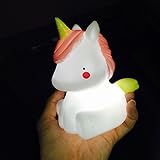 ユニコーン恐竜のLEDナイトライト3d動物ランプ子供パーティーベッドルームの装飾