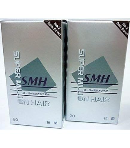 Amazon | スーパーミリオンヘアー 30g No.23 ミディアムブラウン 3点