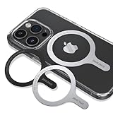 Syncwire MagSafe シール 3枚入り 磁気増強 超薄 MagSafeステッカー マグネットリング ワイヤレス充電対応キット MagSafe対応メタルリング マグネットリングプレート ガイド枠付