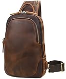 ボディバッグ メンズ 本革 ワンショルダーバッグ 斜め掛けバッグ USBポート付き 大容量 9.7インチiPad収納可 2WAY 通学 通勤