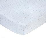 Carter's Sateen Crib Sheet, Blue Arrow Print, One Size by Carter's