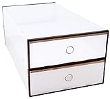 シューズBOX コネクト 引出しタイプ ブーツ 2個セット U-Q452