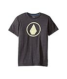 (ボルコム) VOLCOM キッズTシャツ Jag Short Sleeve Tee (Toddler/Little Kids) Heather Black 2T n/a [並行輸入品]