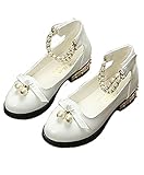 Heaven Days（ヘブンデイズ） キッズ フォーマルシューズ ドレスシューズ リボン パールストラップ付き ガールズ 1709M0084