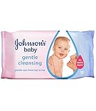 3 x Johnsons Baby Gentle Cleansing Original 56 Wipes by Johnson's