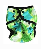 One Size Fit Most - Diaper Covers for Prefolds or Regular Inserts PUL - TURTLE by BubuBibi [並行輸入品]