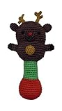 Kid Style Amikins Reindeer Rattle Brown 7 H x 3 W [並行輸入品]
