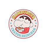 スモール・プラネット(Small Planet) クレヨンしんちゃん キャラクターステッカー ハンバーガー／サークル