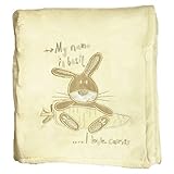 Snuggle Baby Bunny Baby Blanket, Cream, Moses/Crib/Pram by Snuggle Baby