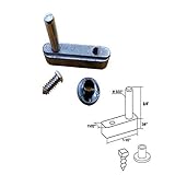 ピボットブロックwith 3 / 4 "ピンfor Framedスイングシャワードア