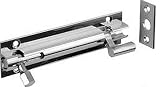 IRONMONGERY WORLDソリッド真鍮Cranked Neckedスライドドアボルトサイズ2 – 4で。。。by ironmongery世界