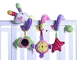 Happy Cherry　ベビーベッドハンギング　人形　ベビーキッズベアー装飾おもちゃ　兎　カラフル　出産　誕生日　高品質　音楽