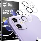 SmartDevil iPhone 11 用 カメラフィルム 全方位フルカバー 全面保護 黒縁取り 露出オーバー防止 超強粘着力 レンズ保護 アイフォン 11 に対応 2枚セット