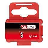 【Amazon.co.jp 限定】KS TOOLS 5の1/4インチ TORSIONpowerビットTX耐タンパ 25ミリメートル TB40 パック 1/4" TORSIONpower Bit TX tamperproof 25mm TB40 pack of 5 918.3636