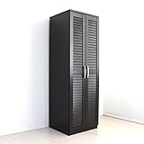 ロッカータンス クローゼット ロッカーシリーズ ルーバーロッカー ブレザータンス 大量収納壁面 衣類収納 木製 洋タンス クローゼット ワードローブ 壁面収納 CPB018DBR