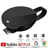 【2019新版】ミラーキャスト クロムキャスト 2.4GHzHDMIミラーキャスト ドングルレ...