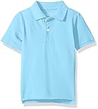 The Children's Place Toddler Boys' His Li'l Short Sleeve Solid Polo Caribbean 3T [並行輸入品]