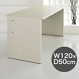 JVCケンウッド・インテリア ニューワークスタジオ デスク DD-121 幅120cm 奥行50cm　ホワイトナチュラル：WN