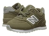 (ニューバランス) New Balance キッズランニングシューズ・・スニーカー・靴 KL574v1 Ice Rubber (Infant/Toddler) Green/Green 2 Infant