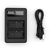 Toileum EN-EL14/EN-EL15/EN-EL3E/EL3カメラバッテリー充電器 USBカメラ電池充電器 EN-EL3E/EL3デュアルチャネル電池充電 D200/D100/D90カメラに対応