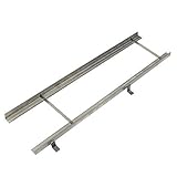 ミヅシマ工業　グレーチング　オプション　フリーハードル専用　受け枠ST-1　20ｍ・直線　　高さ20mm用　431-2080　※グレーチング別途 ステンレス