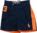 ベビー★Ralph Lauren(ラルフローレン) ビッグポニースイムトランクス(Navy)/BigPony 9M [並行輸入品] [Baby Product]