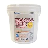 フジワラ化学 かんたんあんしん珪藻土 10Kgポリ缶 ピンク