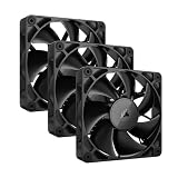 【Amazon.co.jp限定】CORSAIR iCUE LINK RX120 スターターキット 120mm PWM PCケースファン トリプルパック（iCUE LINKシステムハブ付属） ブラック CO-9051010-WW