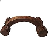 PMK Raksha Bandhan Gift Wooden Massager Handheld Acupressure Roller for Stress Pain Relief Cutting R