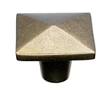 Top Knobs M1521 Aspen Square Knob Bronze by Top Knobs