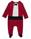 The Essential One – Baby Boys 'クリスマスタキシードFootieカバーオールレッド US サイズ: XS カラー: レッド