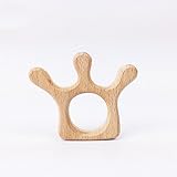 Mamimami Home おしゃれで歯固め　木製動物　歯固め ジュエリー クラウン*8個