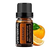 GREENSLEEVES オレンジ エッセンシャルオイル 100％ ピュア精油 ナチュラル ディフューザー用 マッサージ用 アロマ テラピー 10ml