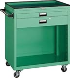 ＴＲＵＳＣＯ　ツールワゴン　７５０Ｘ５００　浅１深１引出　幕板付　Ｗ【NTS711PW】 (販売単位：1台)