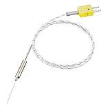 極細温度センサー φ0.25mm 100mm オメガコネクタ (1個入り) /1-4223-01