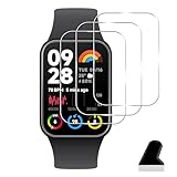 【3枚セット】 対応 Xiaomi Smart Band 8 Pro ガラスフィルム 保護フィルム 3枚 対応 Xiaomi Mi Band 8 Pro フィルム 【 硬度9H 日本旭硝子製 】 対応 シャオミ スマートバンド band 8 pro 液晶保護フィルム キズ防止 耐衝撃 飛散防止 全面保護 高透過率 3D Touch対応 高感度タッチ 気泡ゼロ 自動吸着 貼り付け簡単 Xiaomi Band 8 Pro 用 保護フィルム