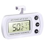 TOOGOO ( R )ワイヤレスデジタル冷蔵庫/冷凍庫温度計(ホワイト)