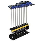 Klein Tools JTH98M Metric Journeyman T-Handle Hex Key Set with Stand (8-Piece) [並行輸入品]