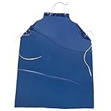 West Chester Blue Vinyl Chemical-Resistant Apron - 35 in Width - 45 in Length - UUB-45 [PRICE is per
