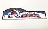 NHL Colorado Avalanche 4 x 17インチプラスチックStreet Sign