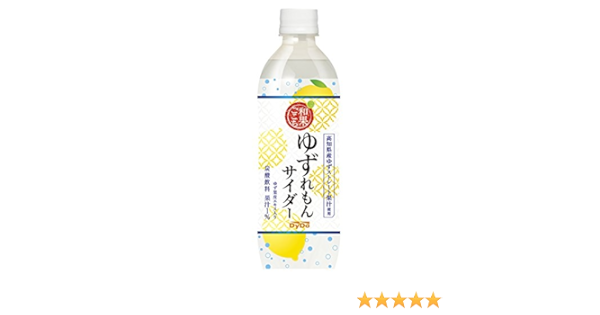Amazon ダイドードリンコ 和果ごこちゆずれもんサイダー 500ml 24本 ダイドー 炭酸飲料 通販