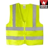 Neon Green Safety Vest Large ANSI Approved by Neiko